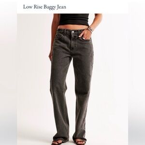 Abercrombie & Fitch Boyfriend Jeans - Dark Gray